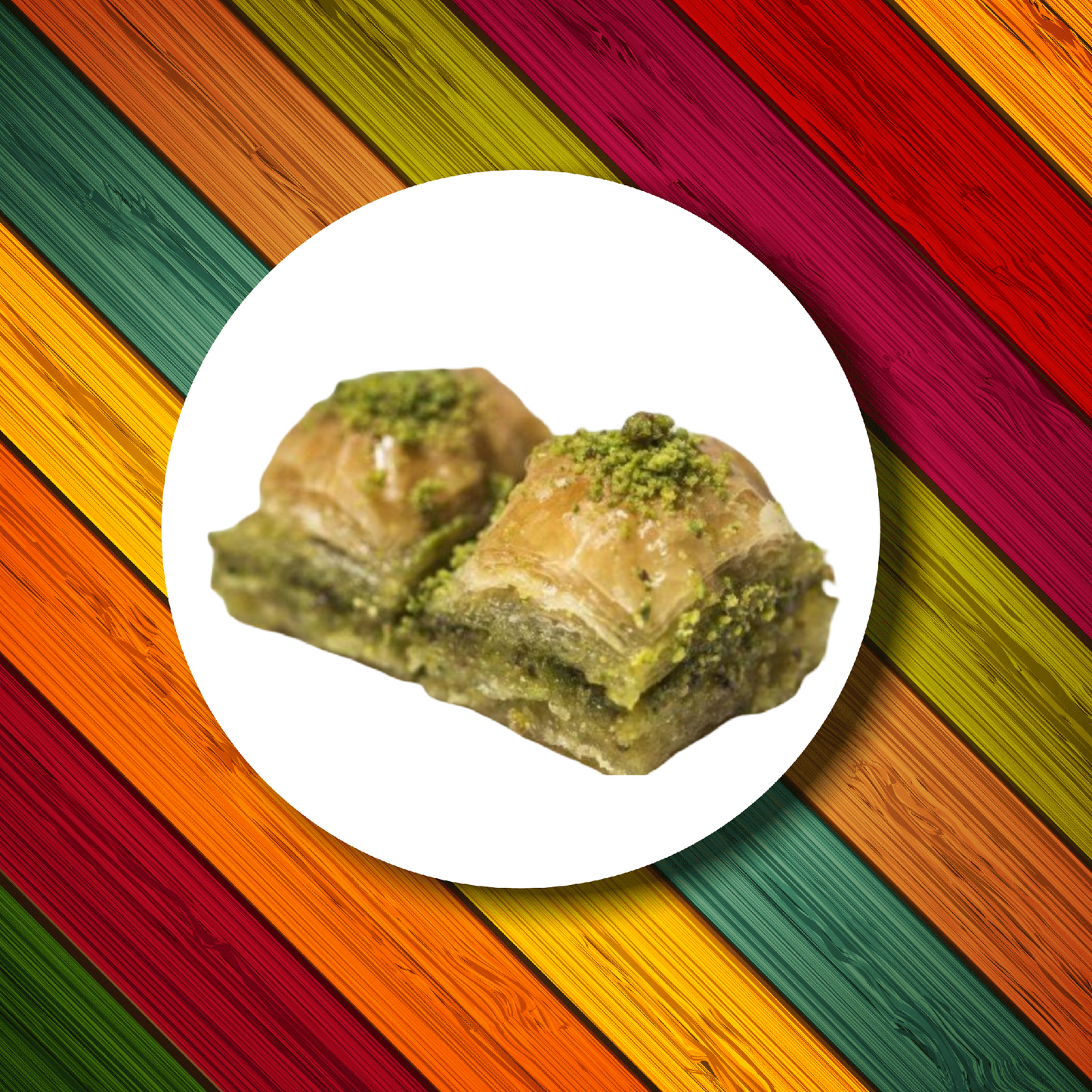 Baklava with Pistachio ( Fistuklu Baklava)