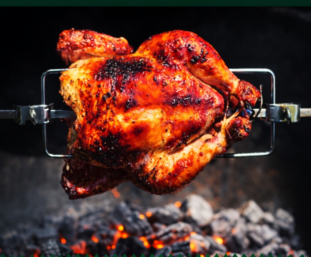 Hyderabadi Grill CHICKEN  ( FULL ) with rumali Roti