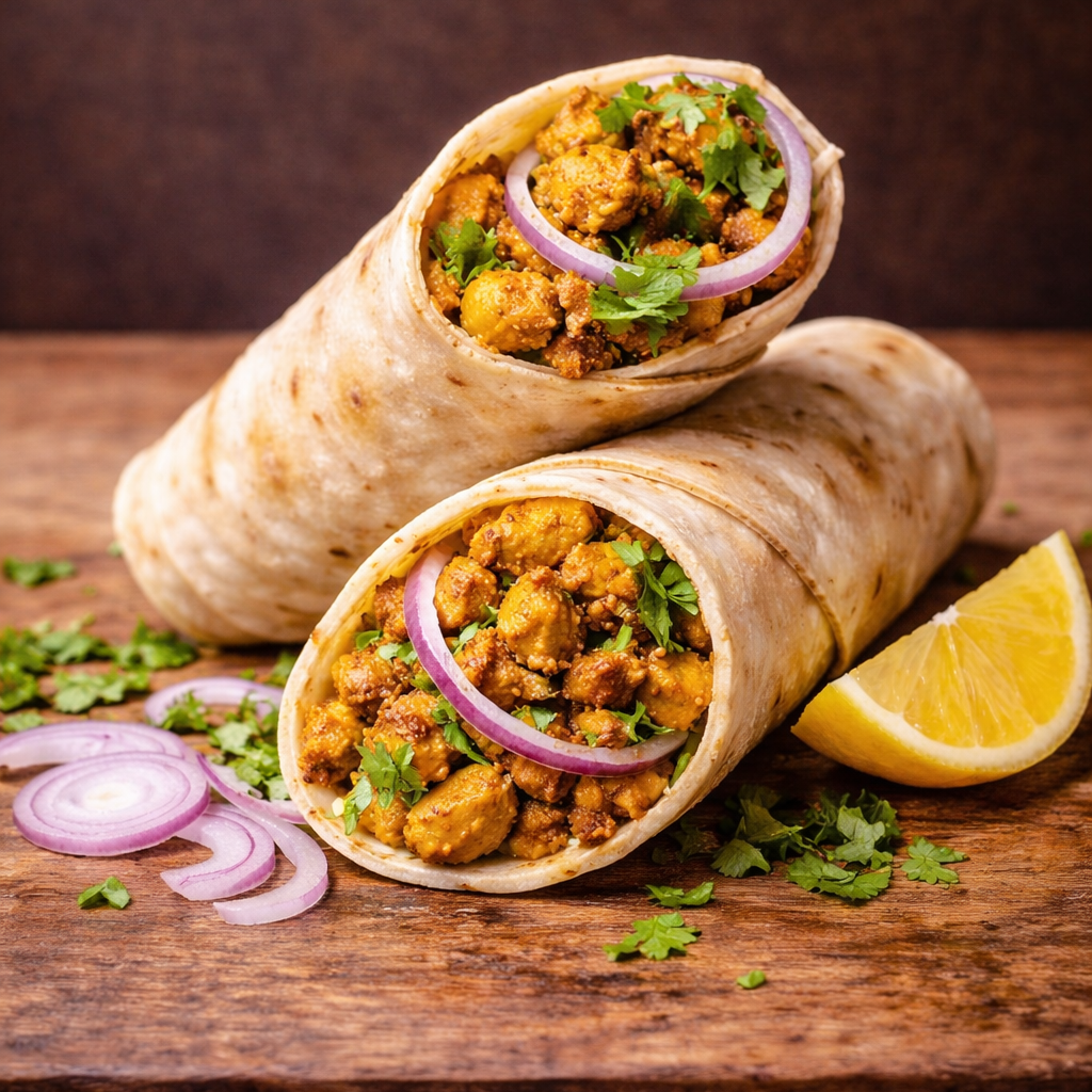 rumali Roti Shawarma