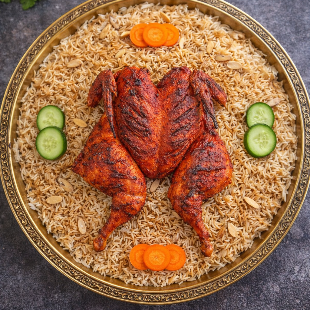 GRILL chicken MANDI  full