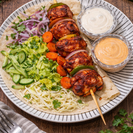 Angara Tikka Chicken Wrap